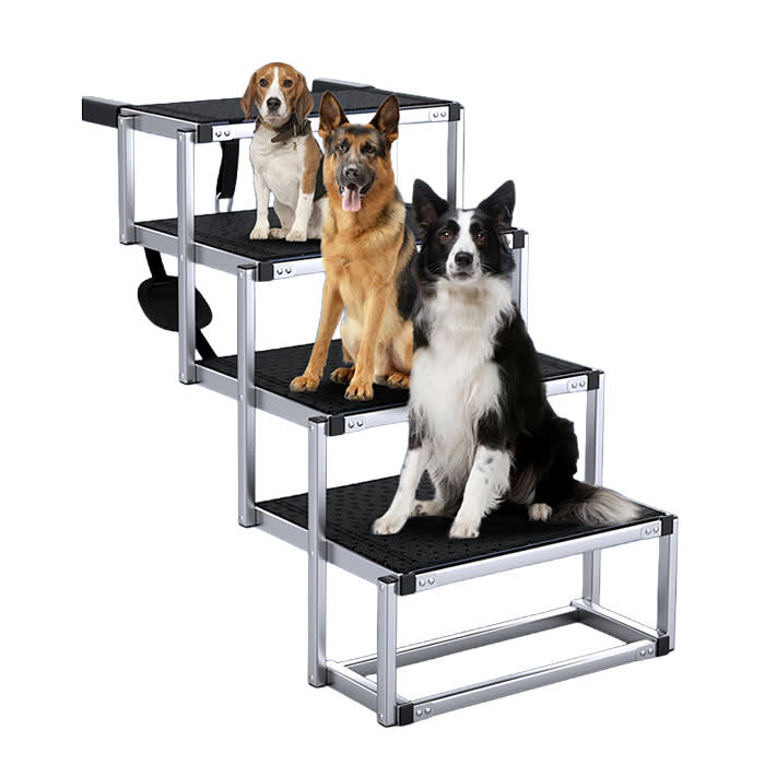 Pet Runa Extra Wide Foldable Dog Stairs