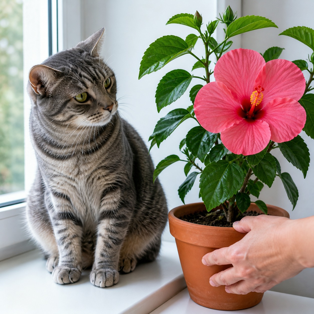 The Real Hibiscus Danger to Cats Isn't Hibiscus. It's Its Toxic Look-Alike