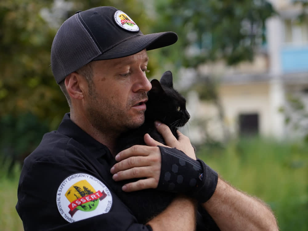 He Flies Infrared Drones Into Disaster Zones to Find the Animals Left Behind
