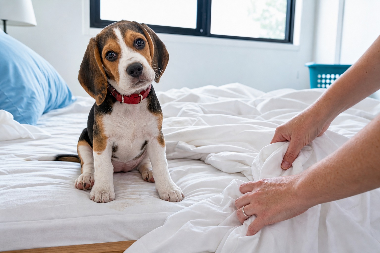 The Puddle on Your Bed Has a Size. That's Half the Diagnosis.