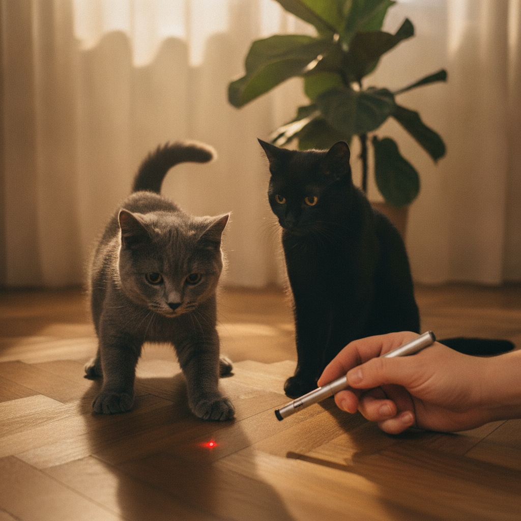 A Laser Is a Hunt With No Kill. How to Use One Without Frustrating Your Cat (7 Picks)
