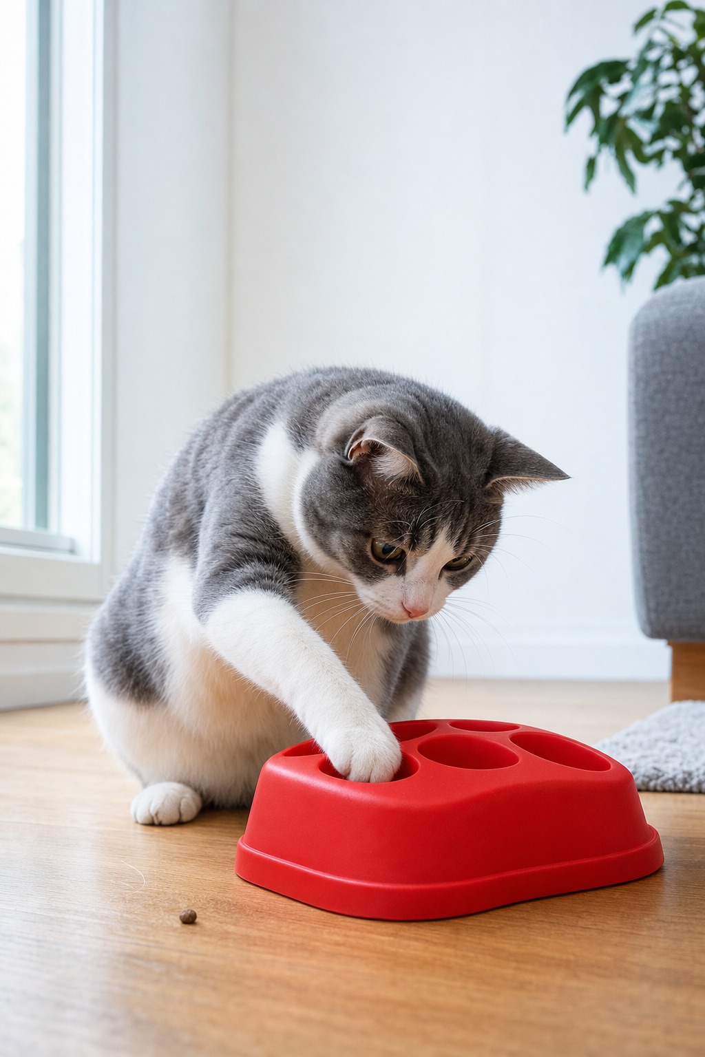 The Cat Puzzle Toy Plan: Start Easy, Level Up, Actually Change Behavior