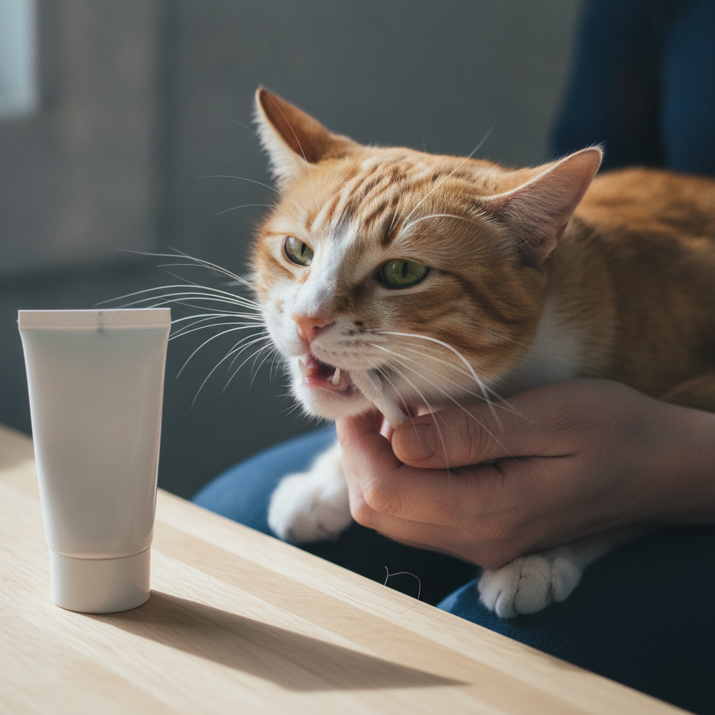 The Truth About Cat Toothpaste: The Brush Does the Work, the Paste Is a Bribe
