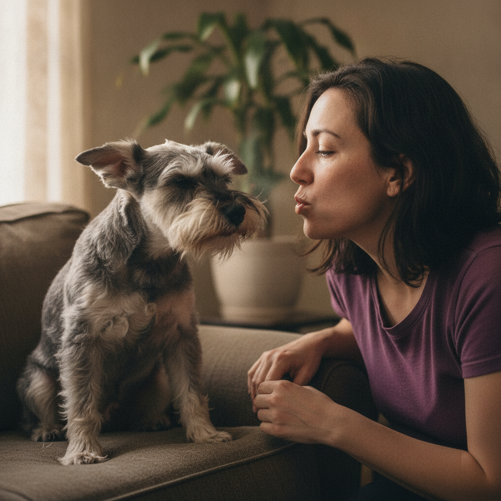 That Playful Puff of Air in Your Dog's Face? They Read It as a Threat.