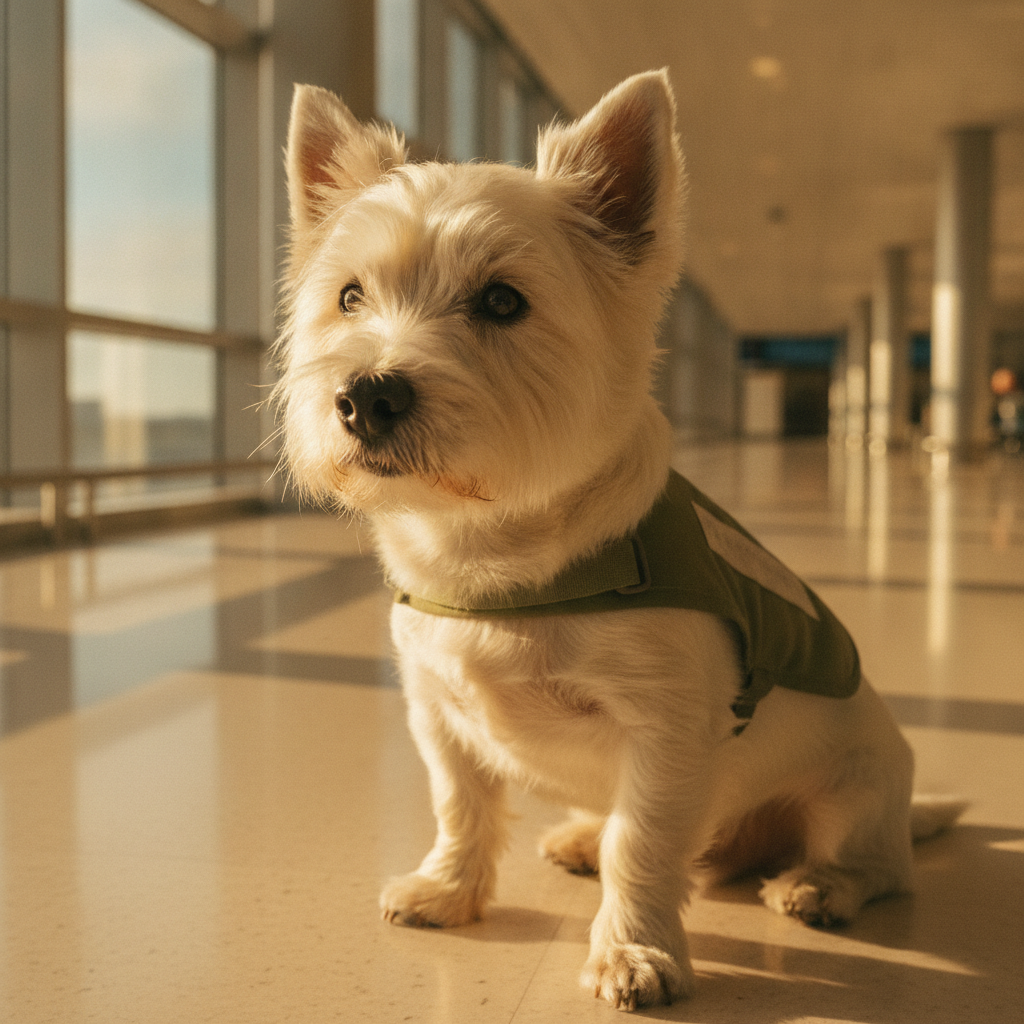 Why Boston's Airport Put a Schnauzer, a Westie, and a Frenchie on the Floor