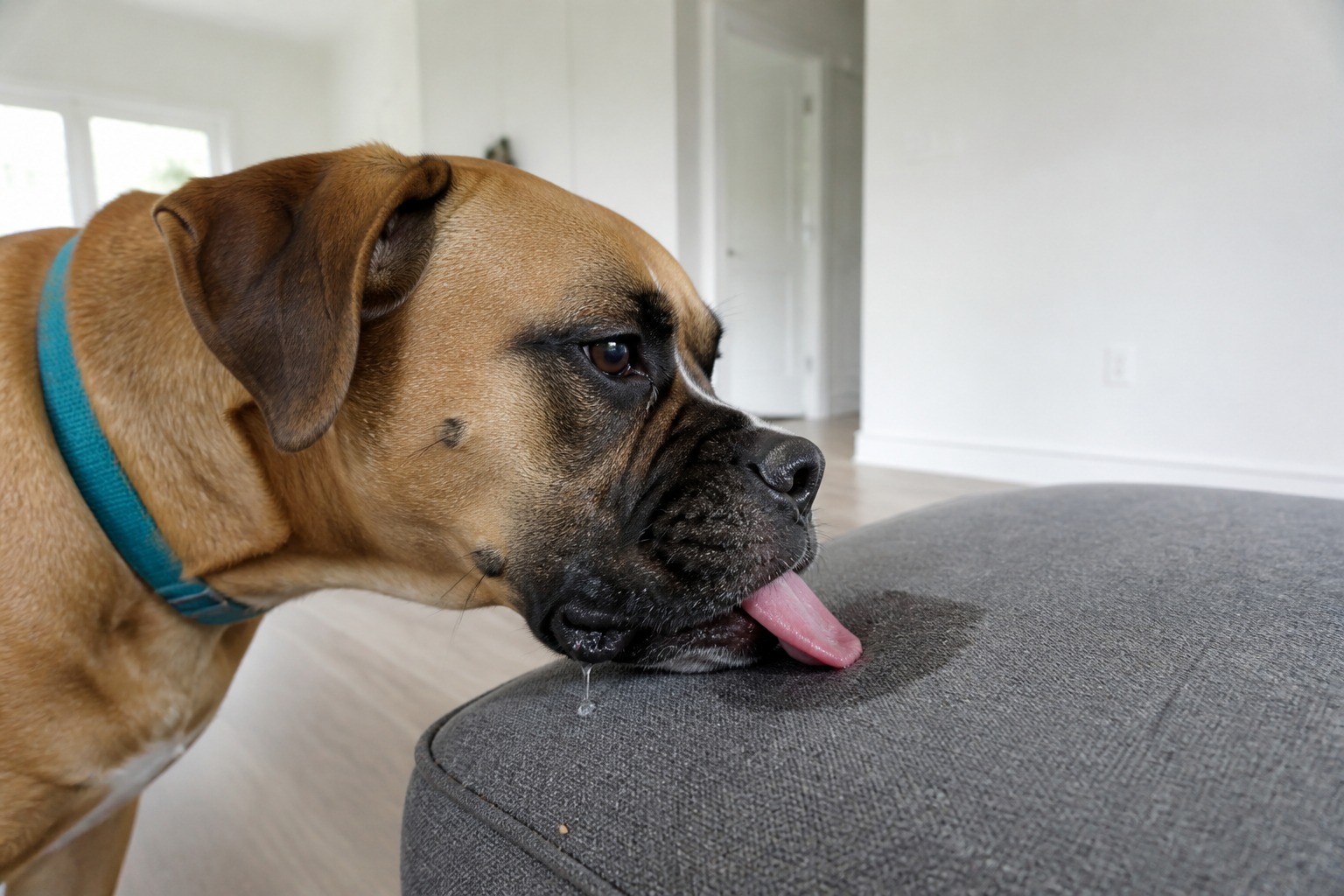 Vets Scoped 19 Couch-Licking Dogs. 14 Had Something Wrong With Their Gut.