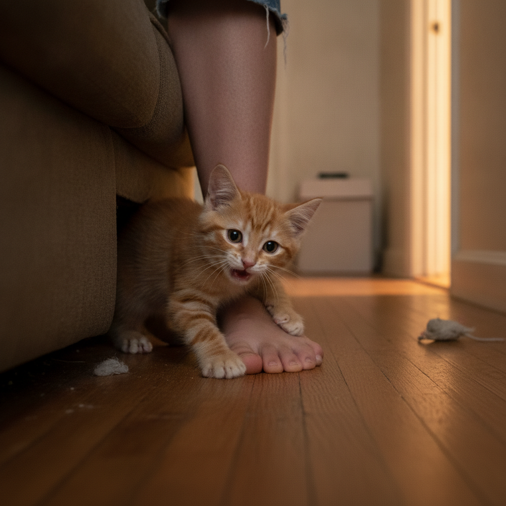 Your Cat Isn't Attacking You. You Live on a Hunting Route.