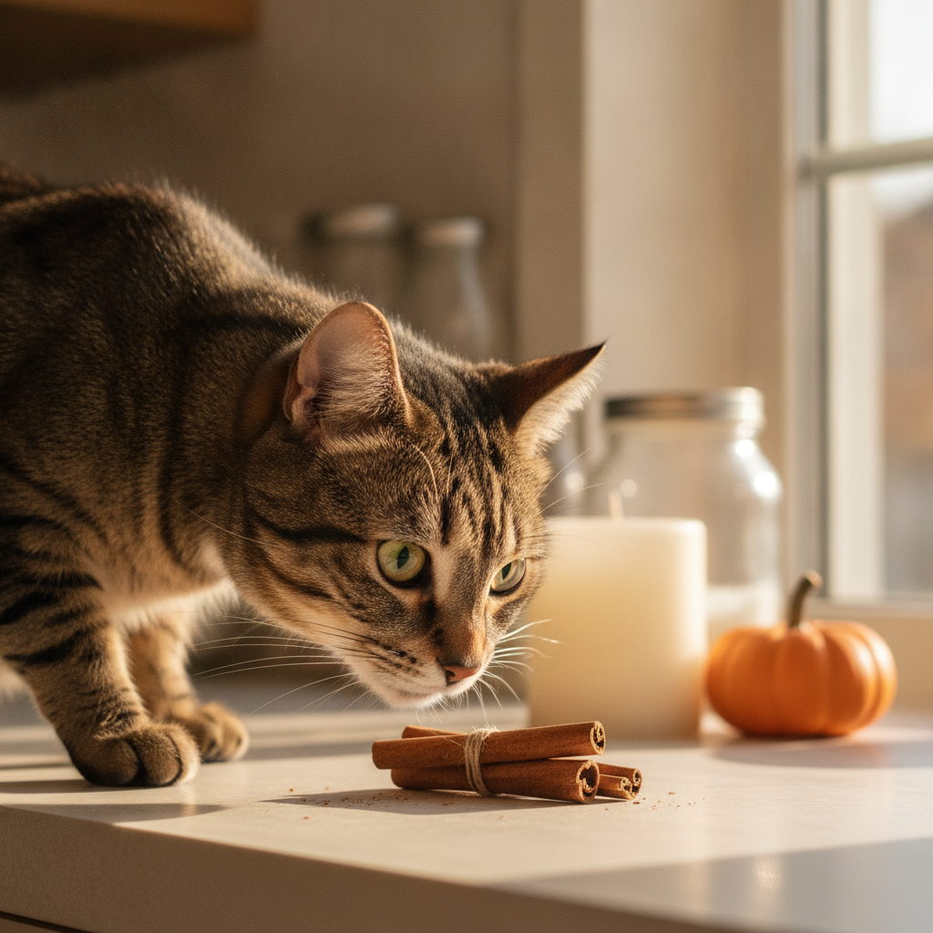 Cinnamon Won't Hurt Your Cat. Cinnamon Oil Can.