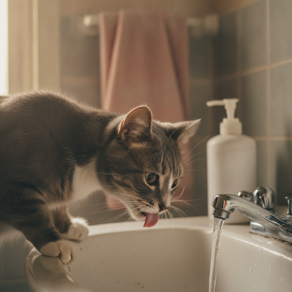 A Thirsty Cat Is Often a Sick Cat. Here's the Number to Watch