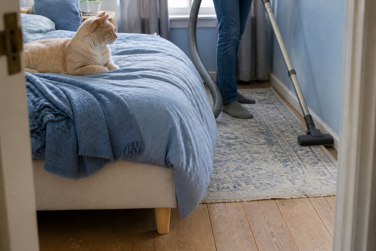 Only 5% of a Flea Problem Lives on Your Cat. Here's the Other 95%.