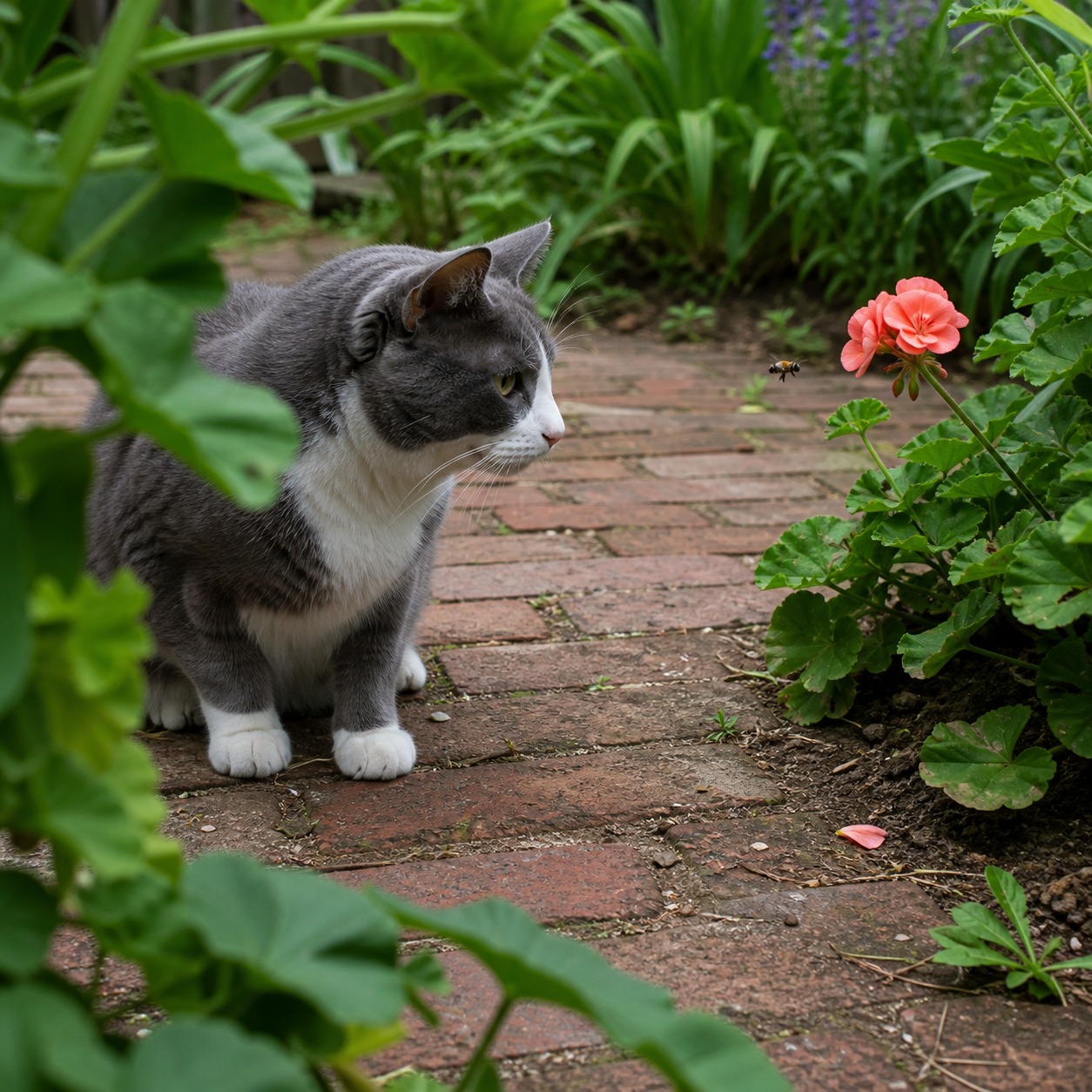 A Bee Sting Rarely Hurts a Cat. The Reaction to One Can Be Deadly