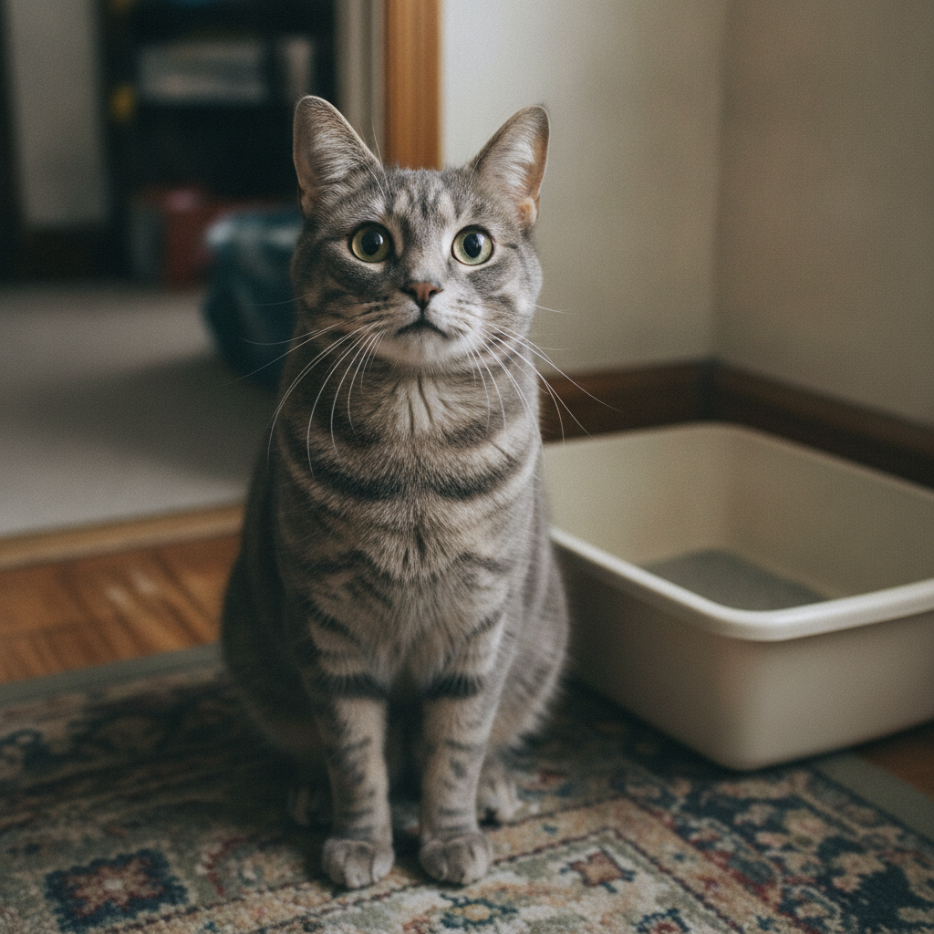 Your Cat Pooping on the Carpet Isn't Spite. It's a Message You Rule Out in Order