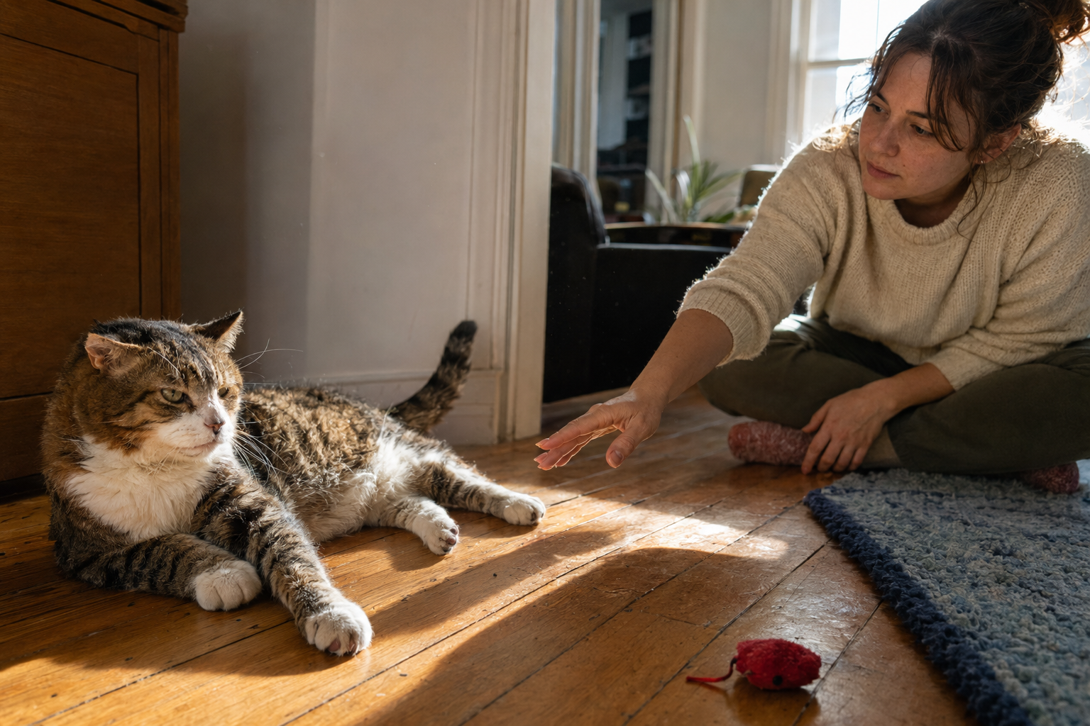 Your Cat Has Been Asking for the Same 7 Things. You Keep Hearing 'More Cuddles.'