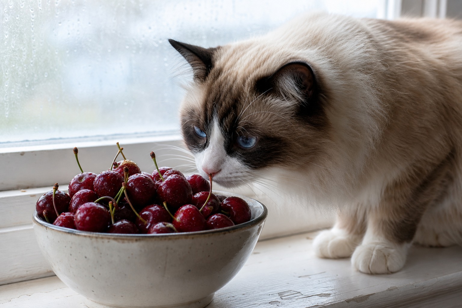 Cats and Cherries: Everyone Fears the Cyanide. The Pit Is What Actually Hurts Them