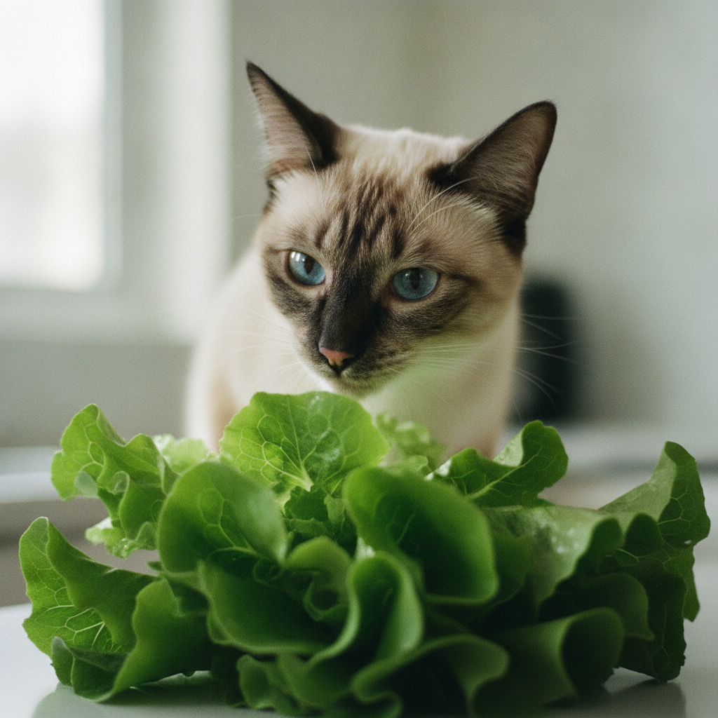 Your Cat Wants Your Salad. Here's What Lettuce Actually Does.