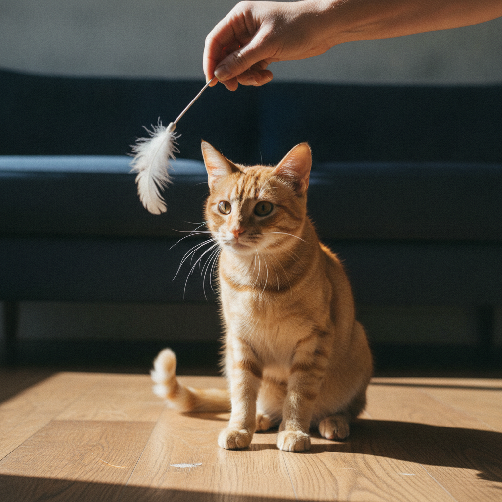 Score Your Cat's Toys by the Four-Act Hunt They Let It Finish
