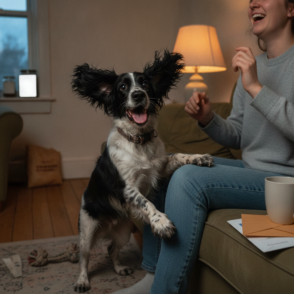 Excited Isn't the Same as Happy. 8 Signs Your Dog Is Over Threshold.