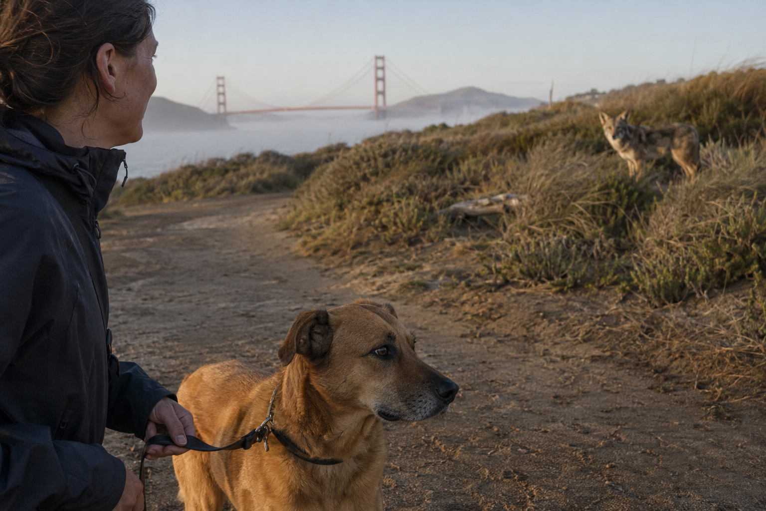 A Coyote Killed Three Dogs at Crissy Field. It Wasn't Bad Luck.