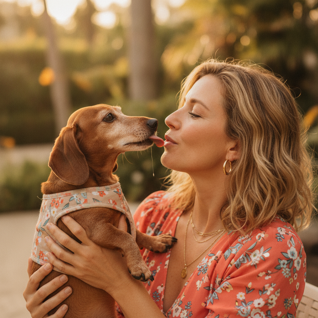 Three Rescue Dachshunds Built Badgley Mischka's New Dog Line