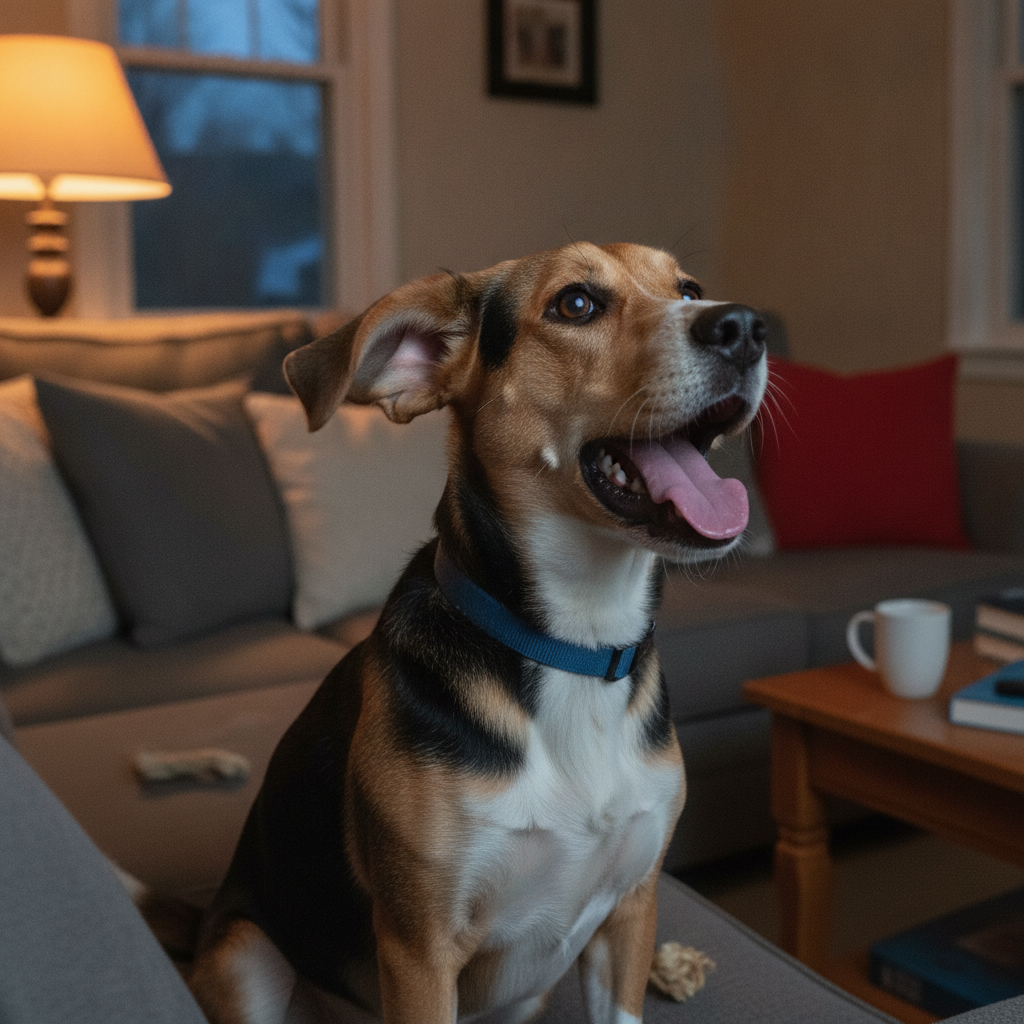 Your New TV Is Half the Reason Your Dog Won't Stop Barking at It