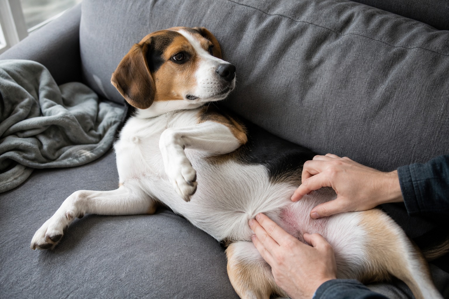 That Red Rash on Your Dog's Belly Is Trying to Point Somewhere