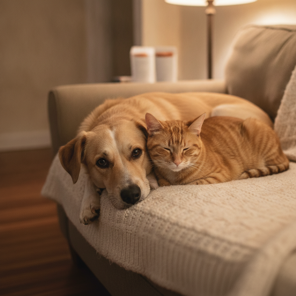 No, Your Cat Didn't Secretly Raise Your Dog. But Something Real Is Going On.