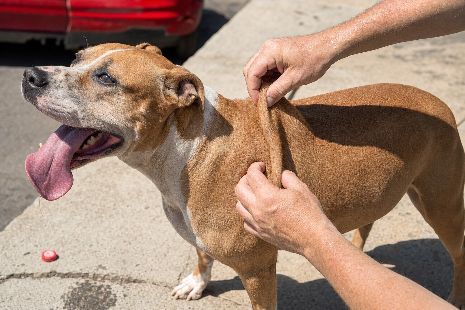 The Skin-Pinch Test for Dehydration Fails on the Dogs Who Need It Most