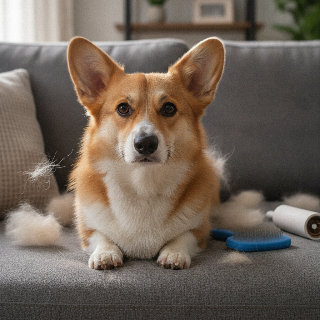 You Can't Stop Your Dog Shedding. You Can Stop Wearing It.