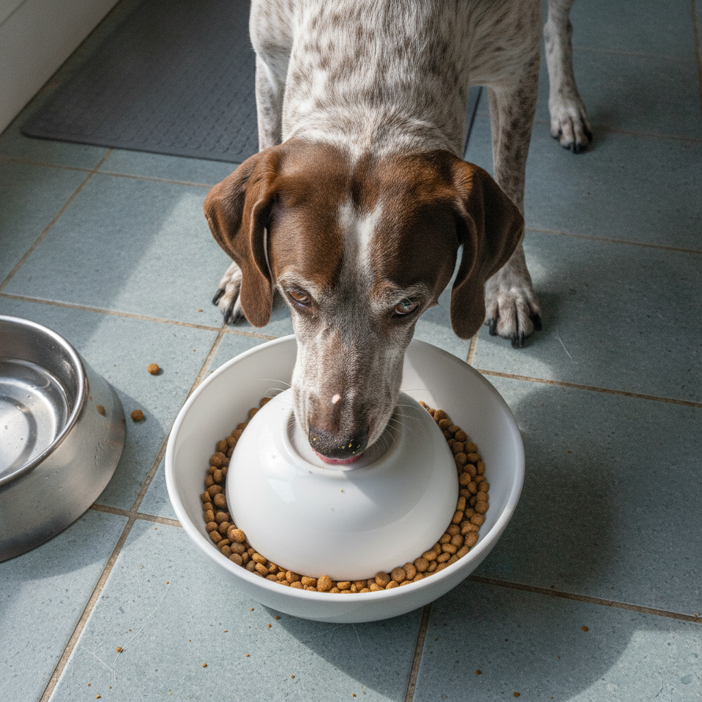 You Can't Train a Dog to Eat Slowly. You Make It Physically Impossible.