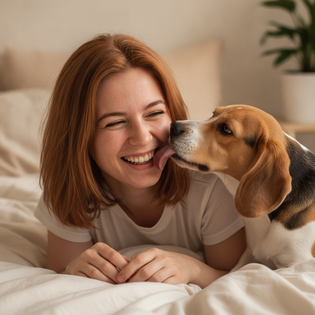 It's Not the Dog Kiss That's Risky. It's What's on the Tongue and Who's Getting Licked.