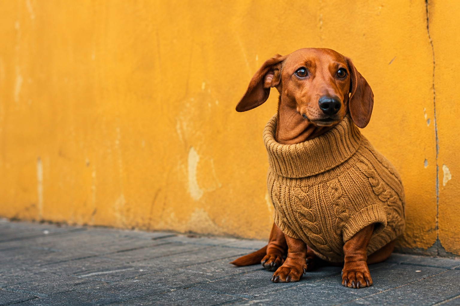 Most Dog Sweaters Are for the Owner. This Cashmere One Is for the Dog