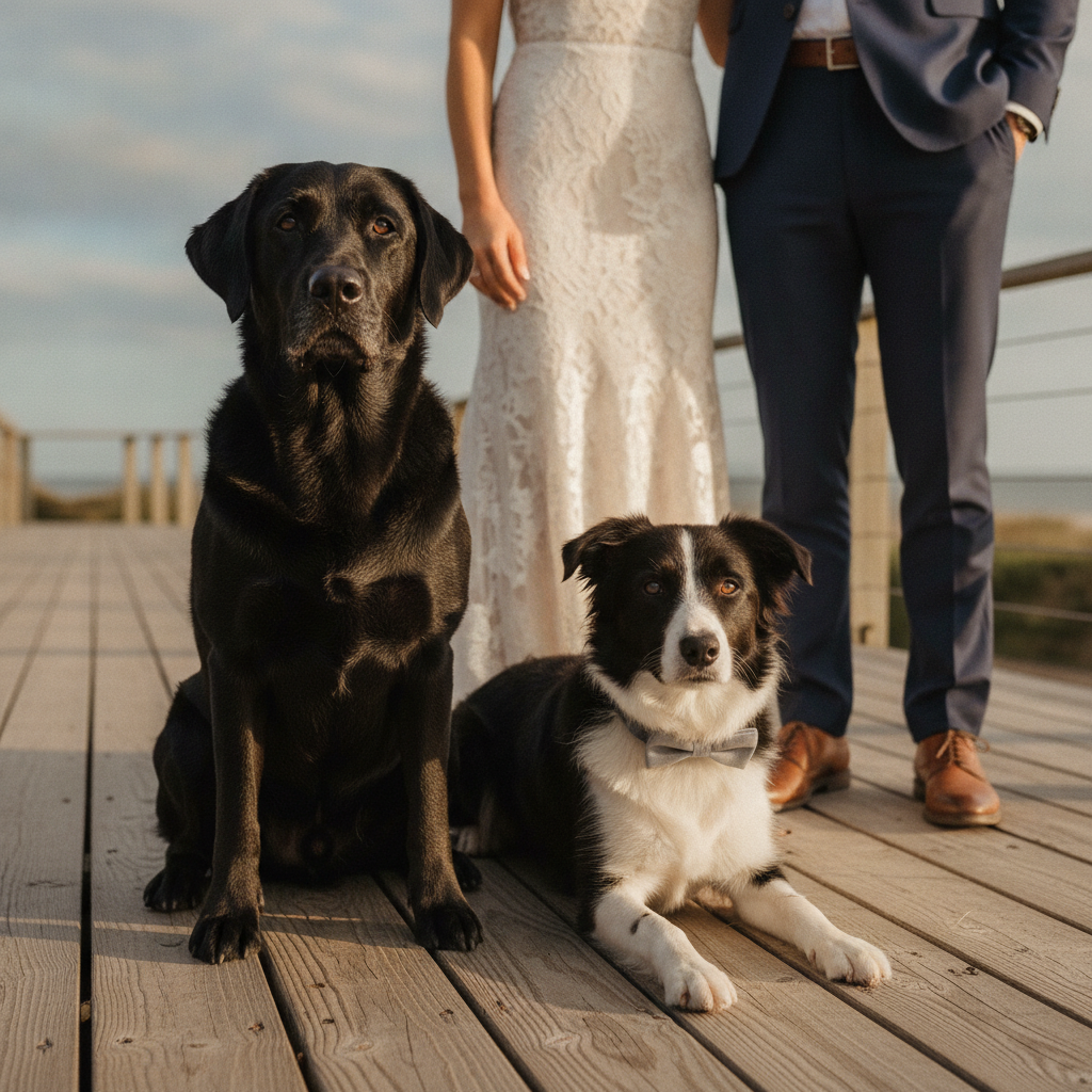 A Dog at Your Wedding Needs a Job, a Handler, and an Exit