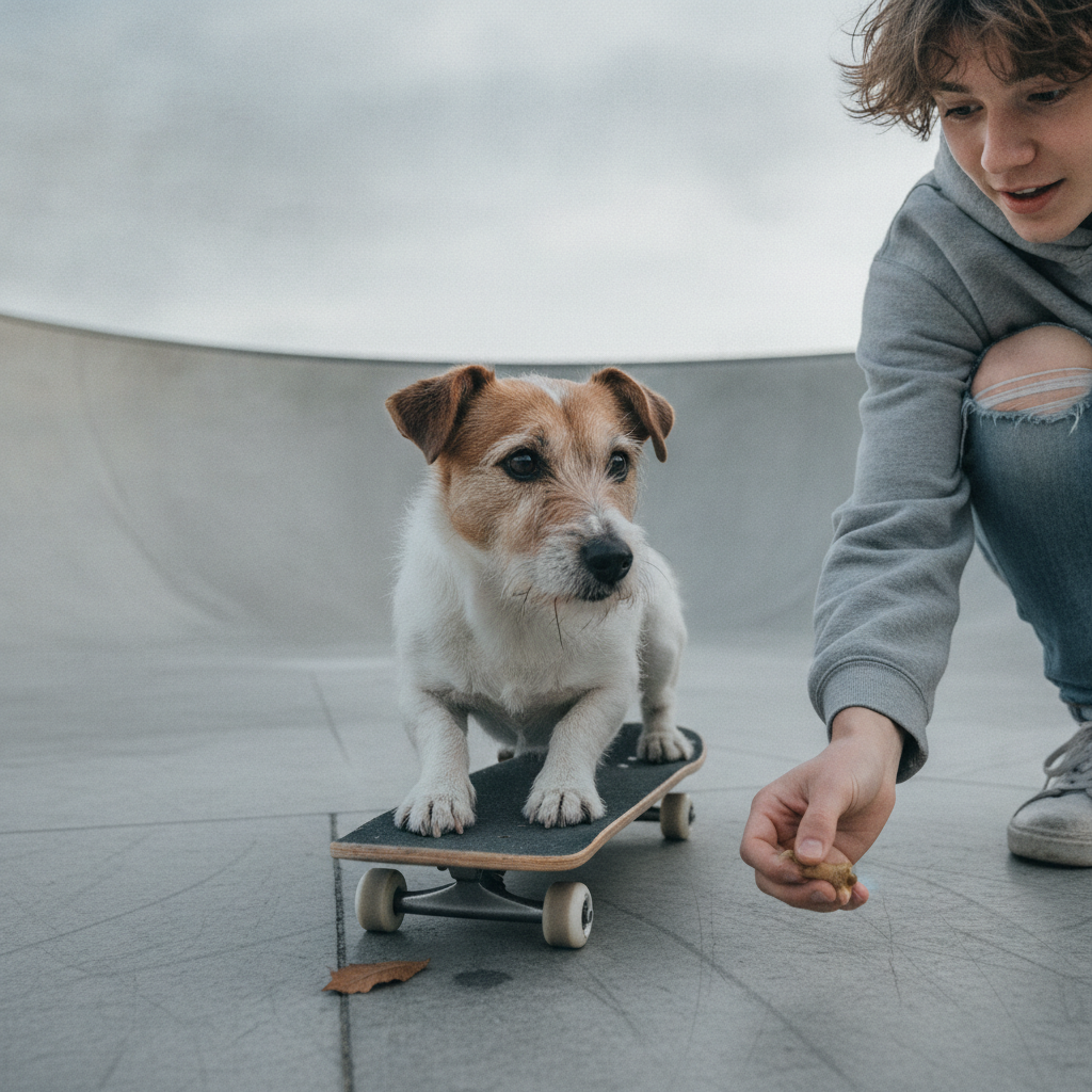 Yes, Your Dog Can Learn to Skateboard. It's Just Shaping in Disguise.
