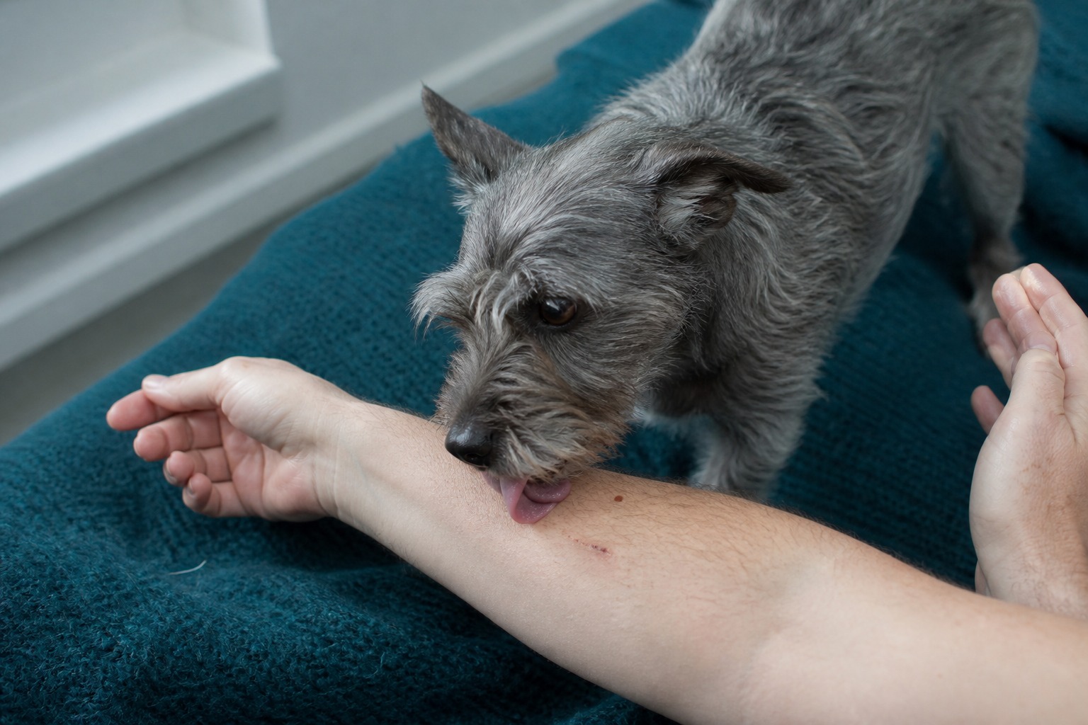 Dog Saliva Doesn't Heal Wounds. It Delivers Bacteria.