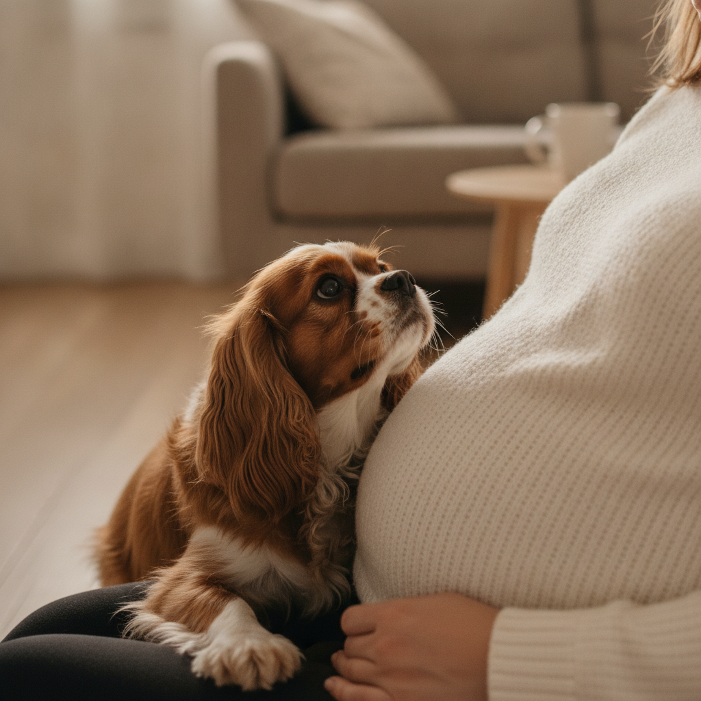 Your Dog Isn't Predicting Your Pregnancy. They're Reacting to It, and That's Useful