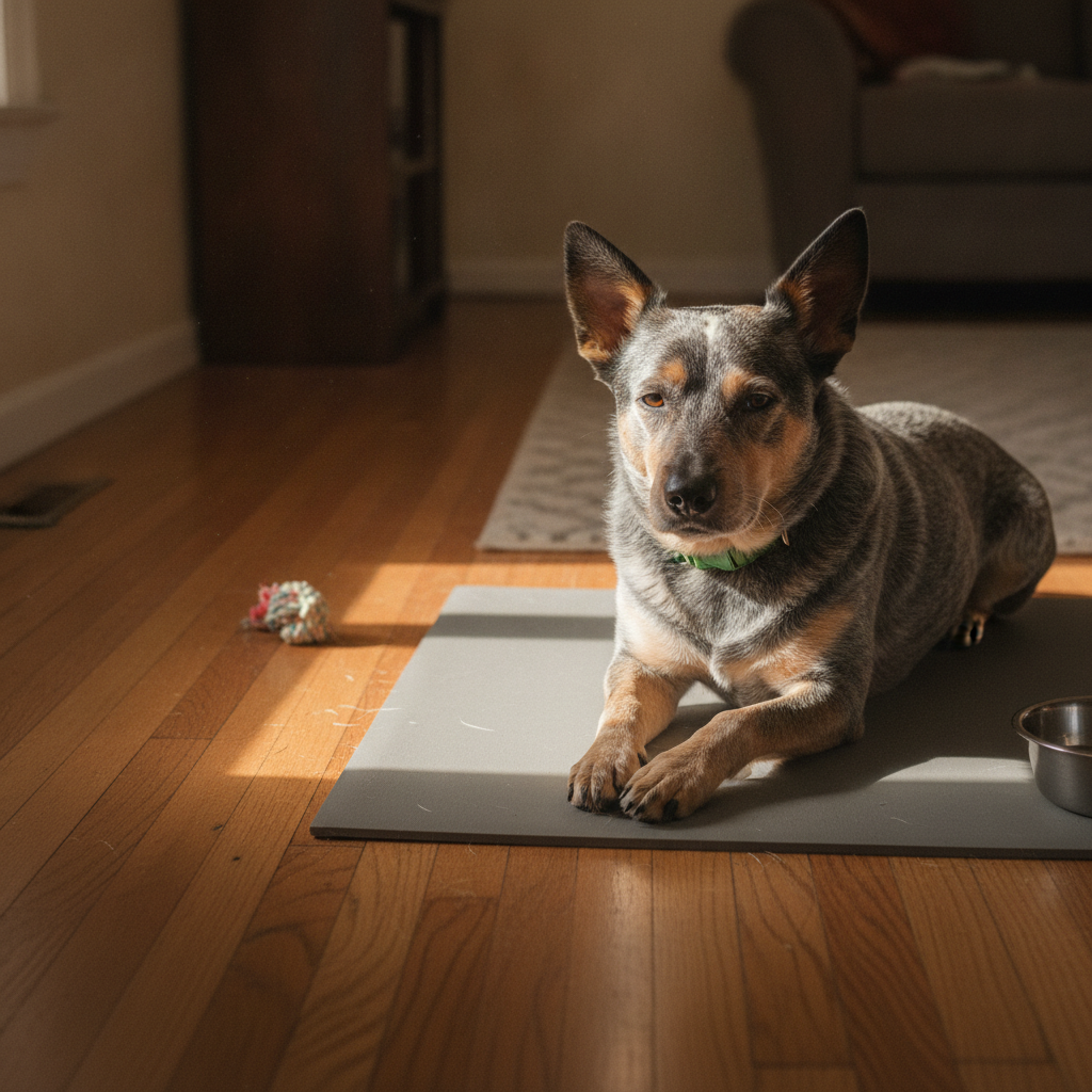 One Cue Gets Your Dog Off the Door and Out From Under Your Feet