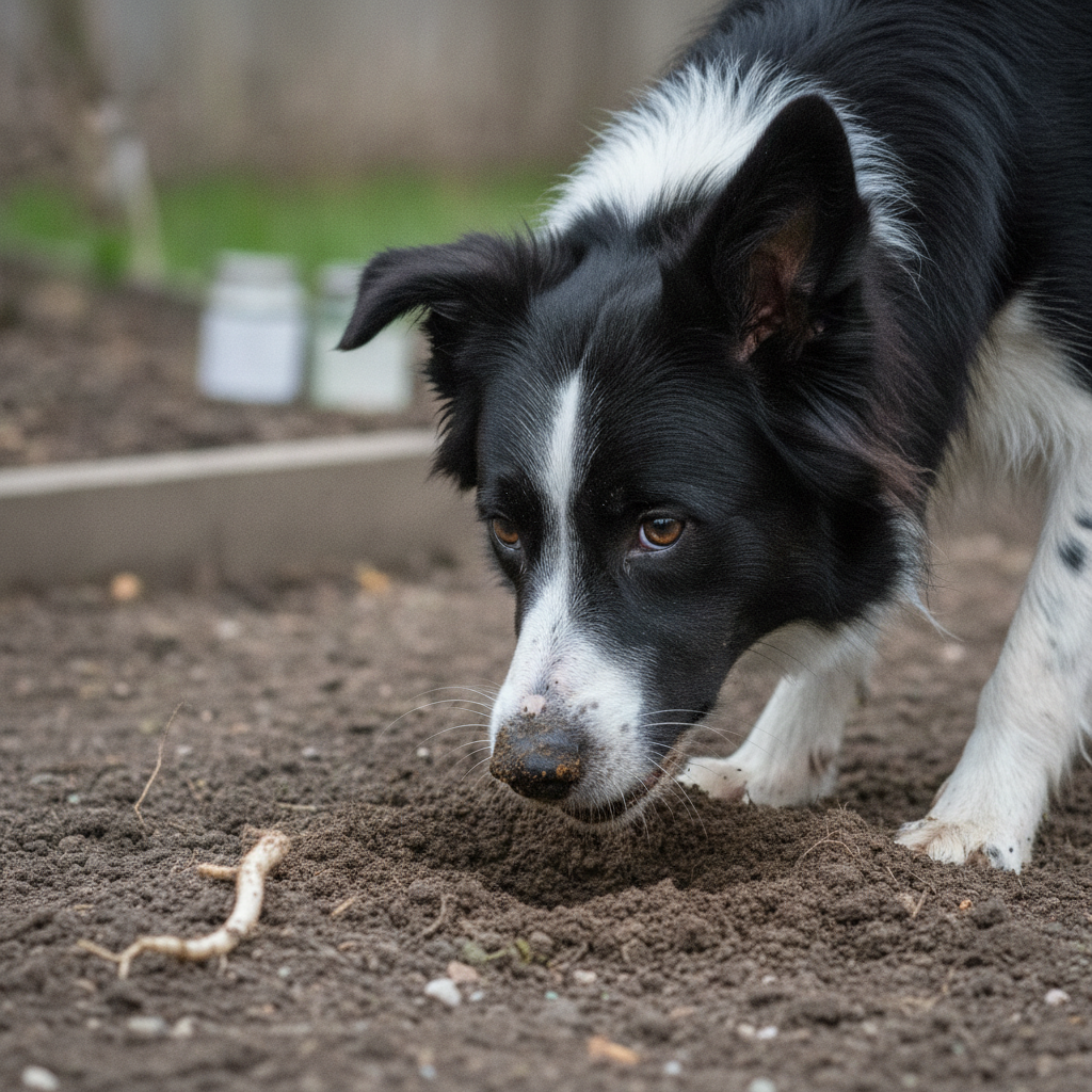 Your Dog Eating Dirt Is Usually Boredom. Sometimes It's Their Blood.