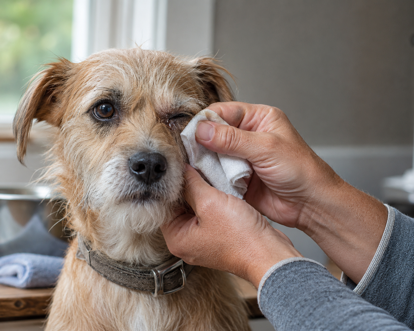 A Red, Goopy Dog Eye Is the One Symptom You Never Wait Out