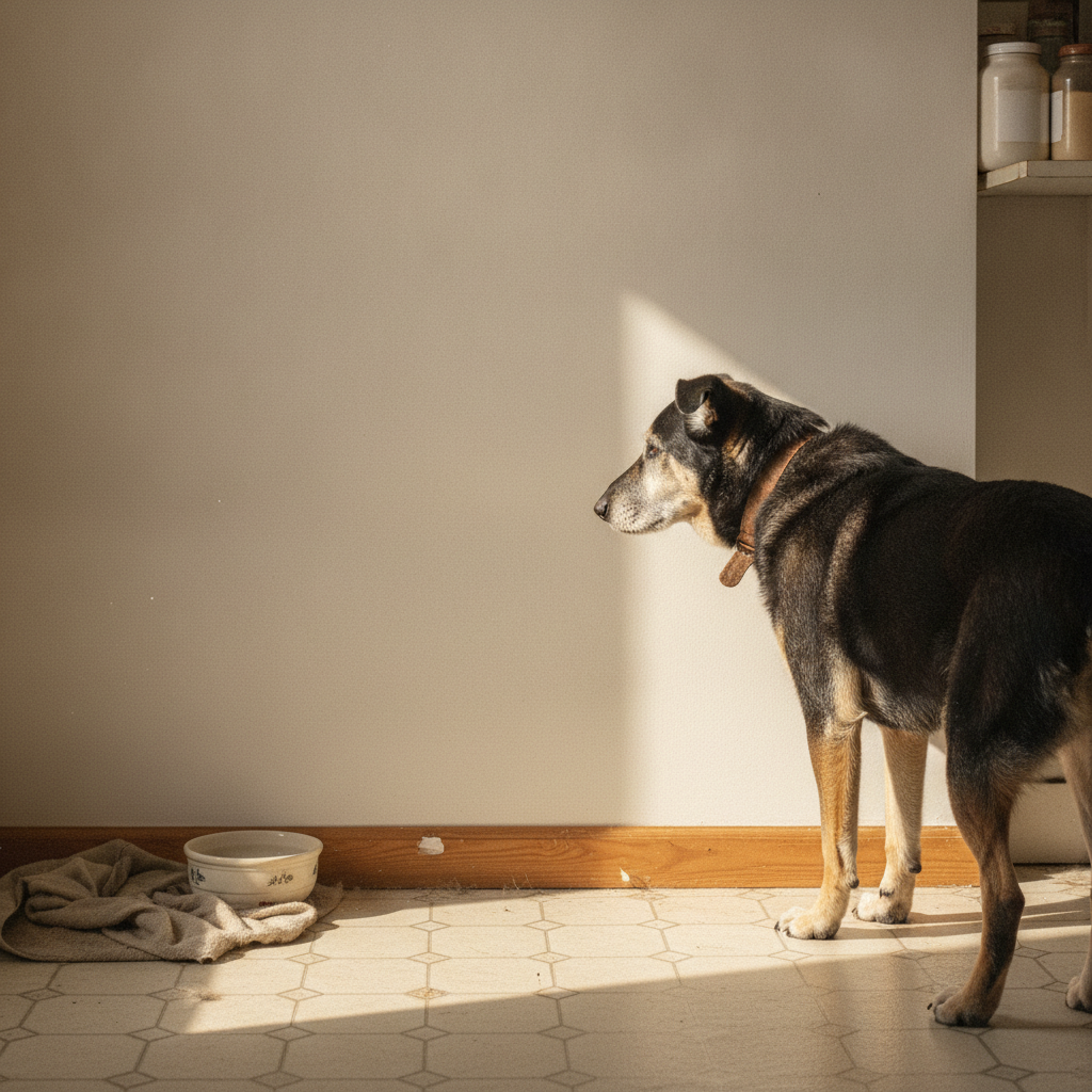 Your Old Dog Staring at the Wall Is Veterinary Medicine's Most Missed Diagnosis