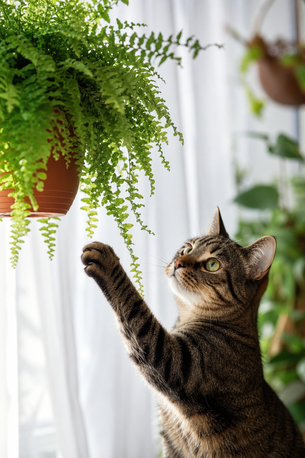 The Real Ferns Are Safe for Cats. It's the Fakes That Aren't