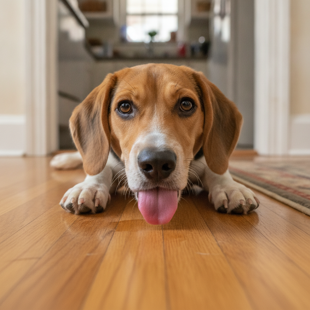 Floor Licking Is a Stomach Symptom Until Proven Otherwise