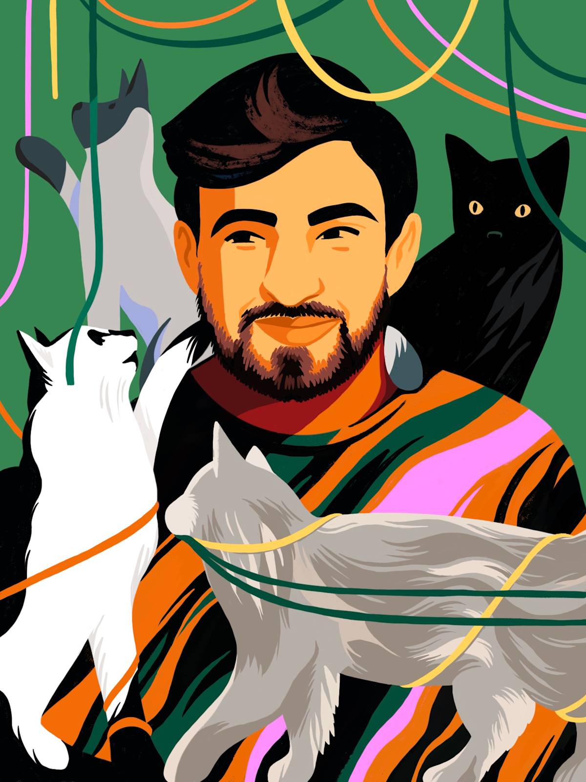 He Fostered Six Kittens. Two Died in His Hands. He Kept Fostering.