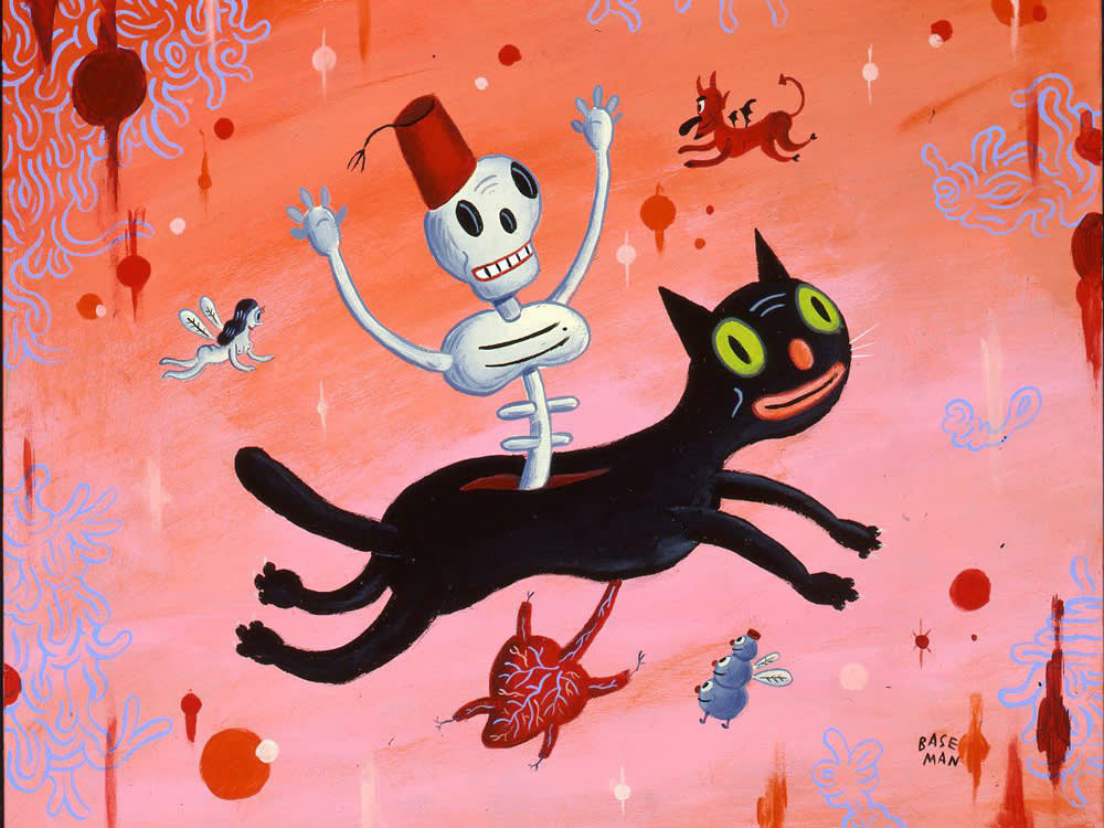 To Gary Baseman, the Cat Was Never a Pet. He Was a Co-Author.