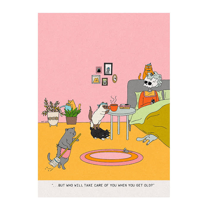 3. Baggu Cat-Print Bag, $30 at Amazon