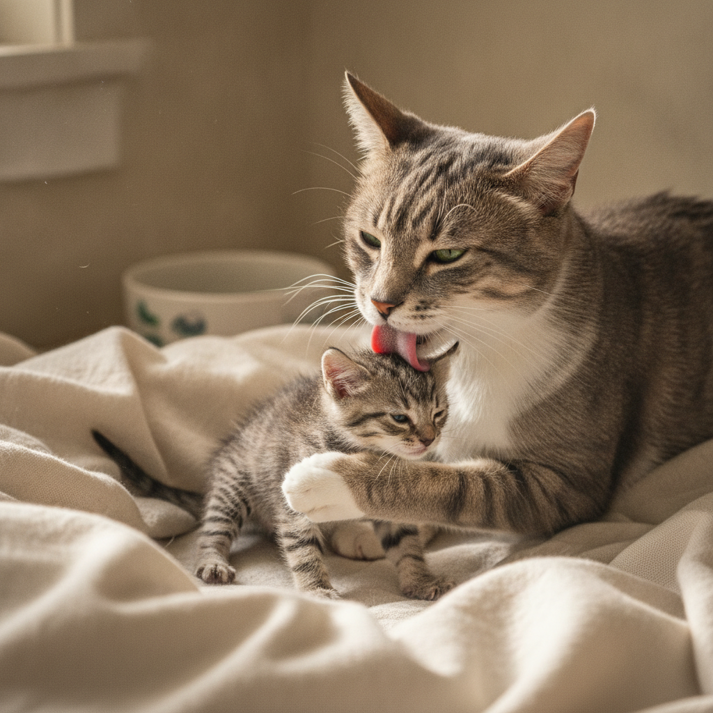 Littermates Don't Replace a Mother Cat. The Study Is Blunt About It.