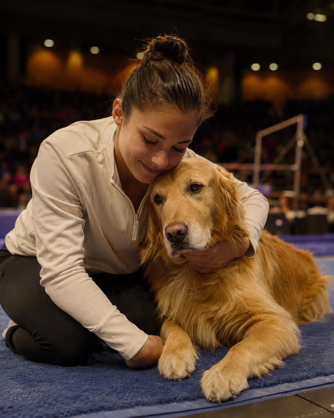 Beacon, the Golden Who Became Team USA Gymnastics' Secret Weapon