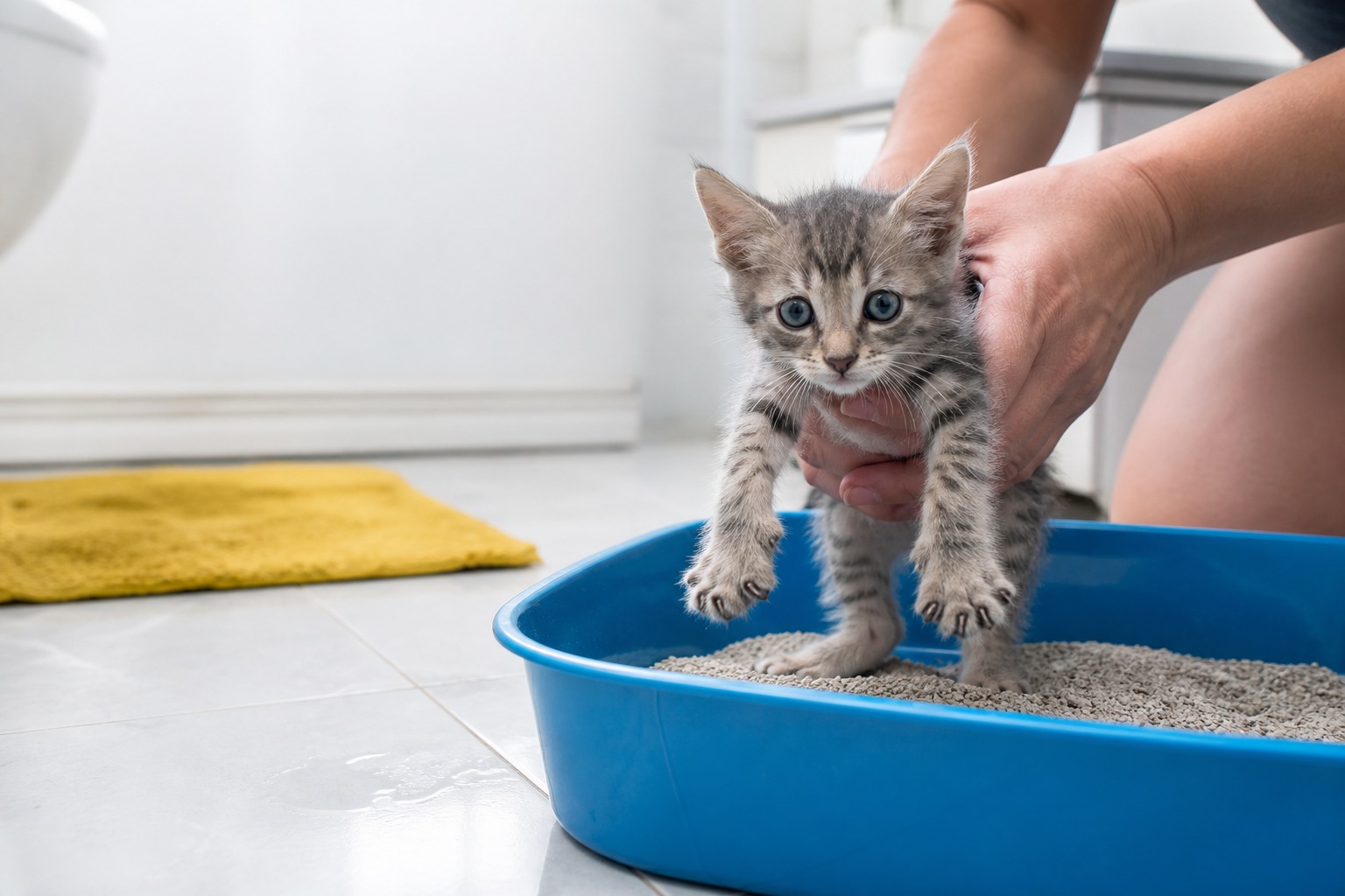 Kittens Litter-Train Themselves. Here's How Not to Ruin It.