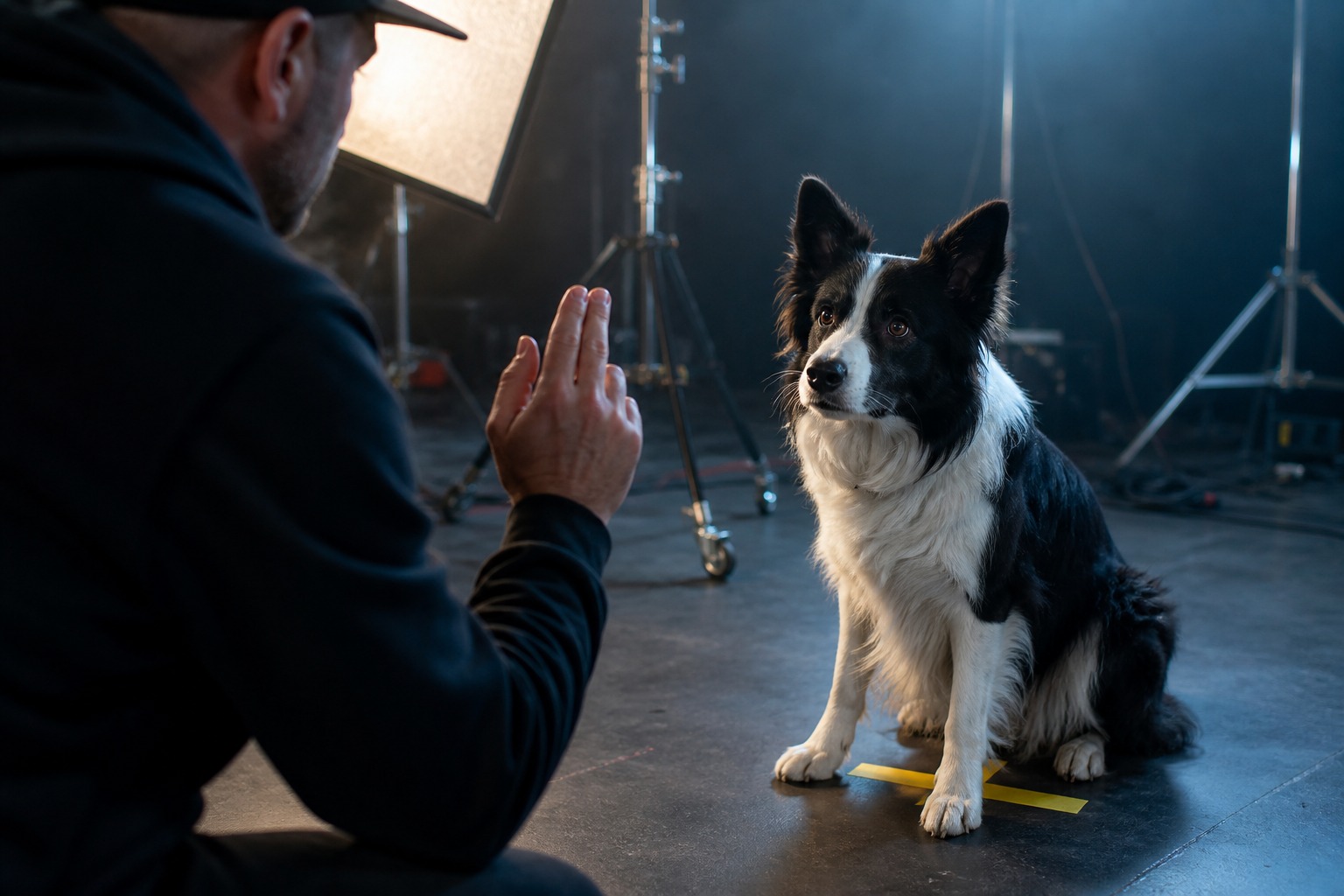 The Dog Stole the Movie. Someone Off-Camera Made That Happen.