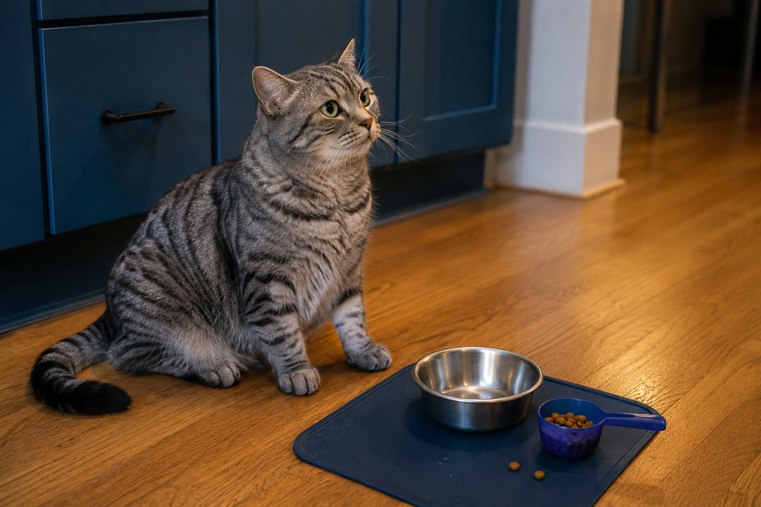 You're Probably Overfeeding Your Cat. The Bag Is Part of the Problem.