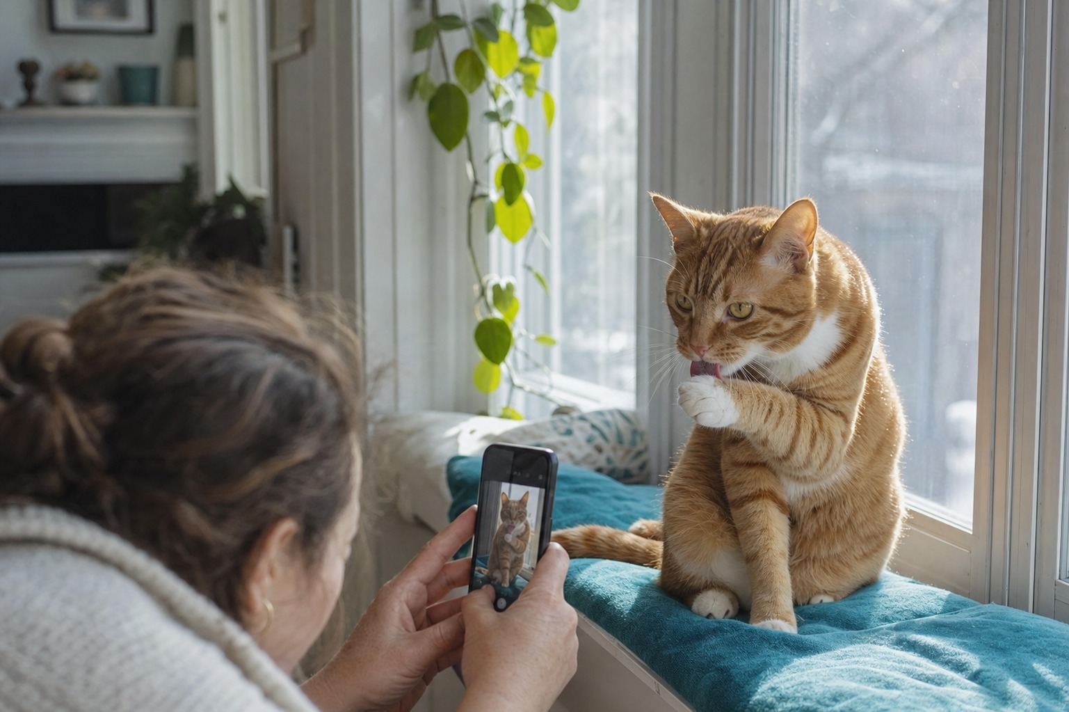 How to Get a Real Photo of Your Cat, Even the One Who Hides